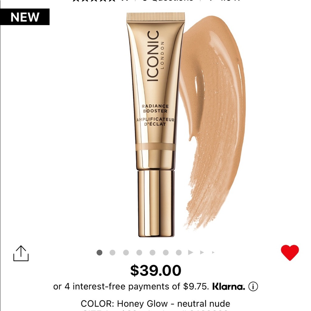 Iconic London radiance completion booster